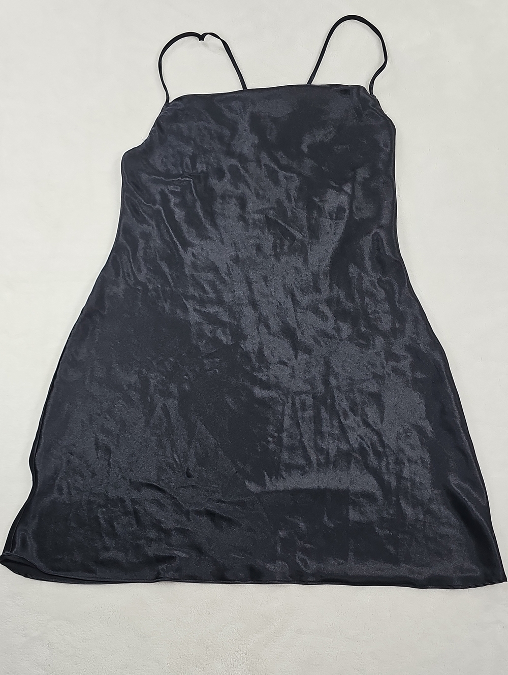 Gilligan & O'Malley Black Sleepwear Top with Lime Trim